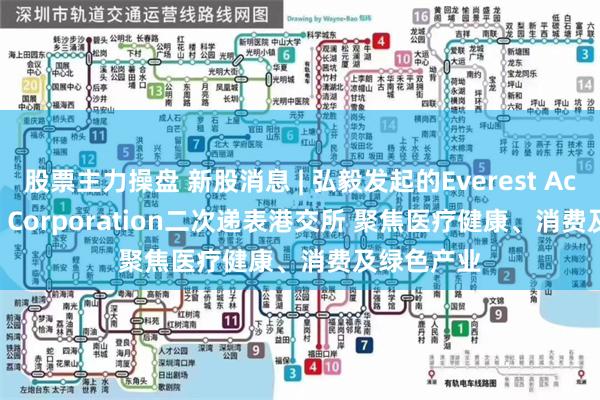 股票主力操盘 新股消息 | 弘毅发起的Everest Acquisition Corporation二次递表港交所 聚焦医疗健康、消费及绿色产业