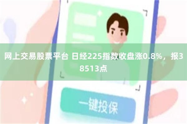 网上交易股票平台 日经225指数收盘涨0.8%，报38513点