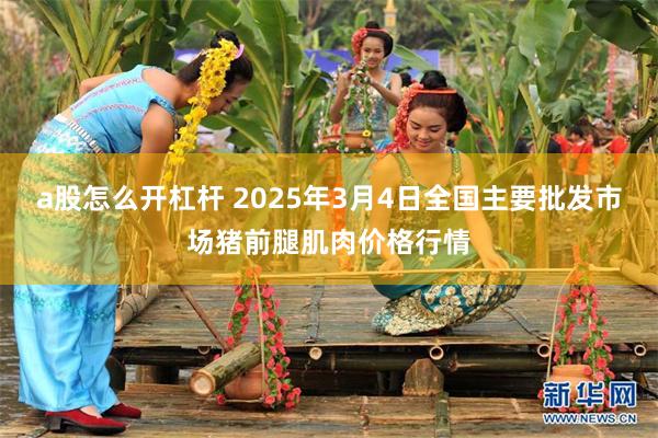 a股怎么开杠杆 2025年3月4日全国主要批发市场猪前腿肌肉价格行情