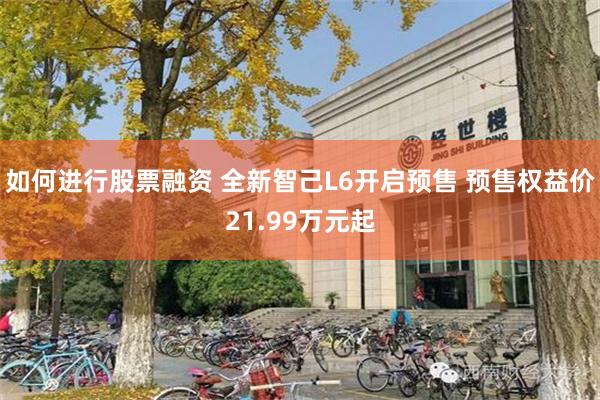 如何进行股票融资 全新智己L6开启预售 预售权益价21.99万元起